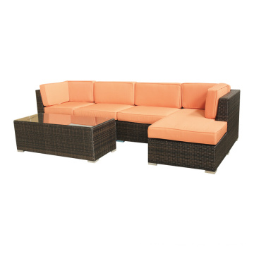 Garten Ecke Abschnitt Sofa Set Möbel